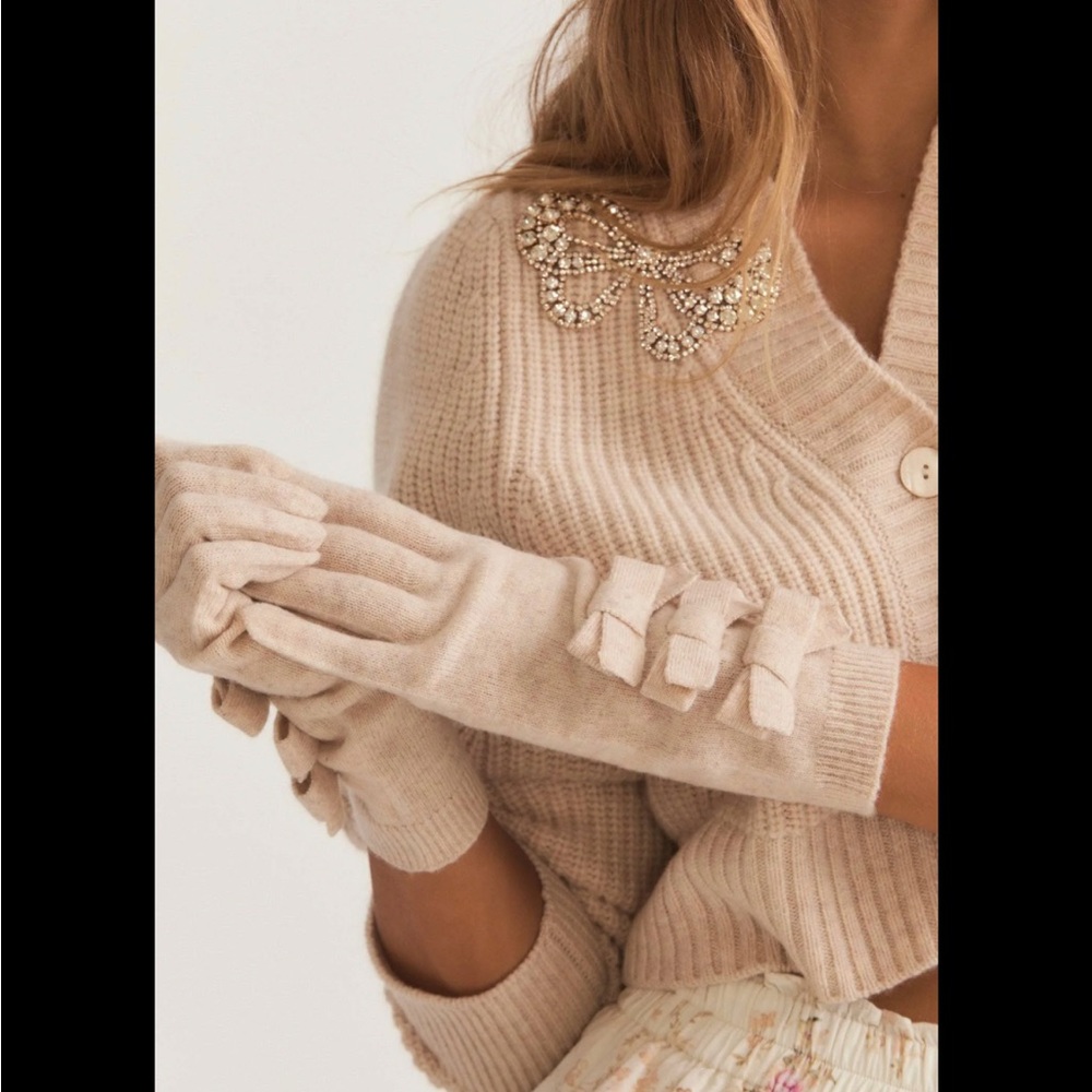 LoveShackFancy Lior gloves